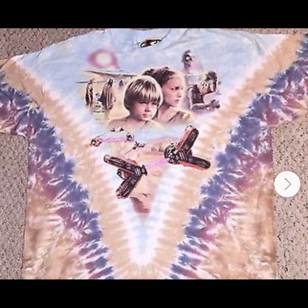 ISO LIQUID BLUE STAR WARS VINTAGE SHIRTS